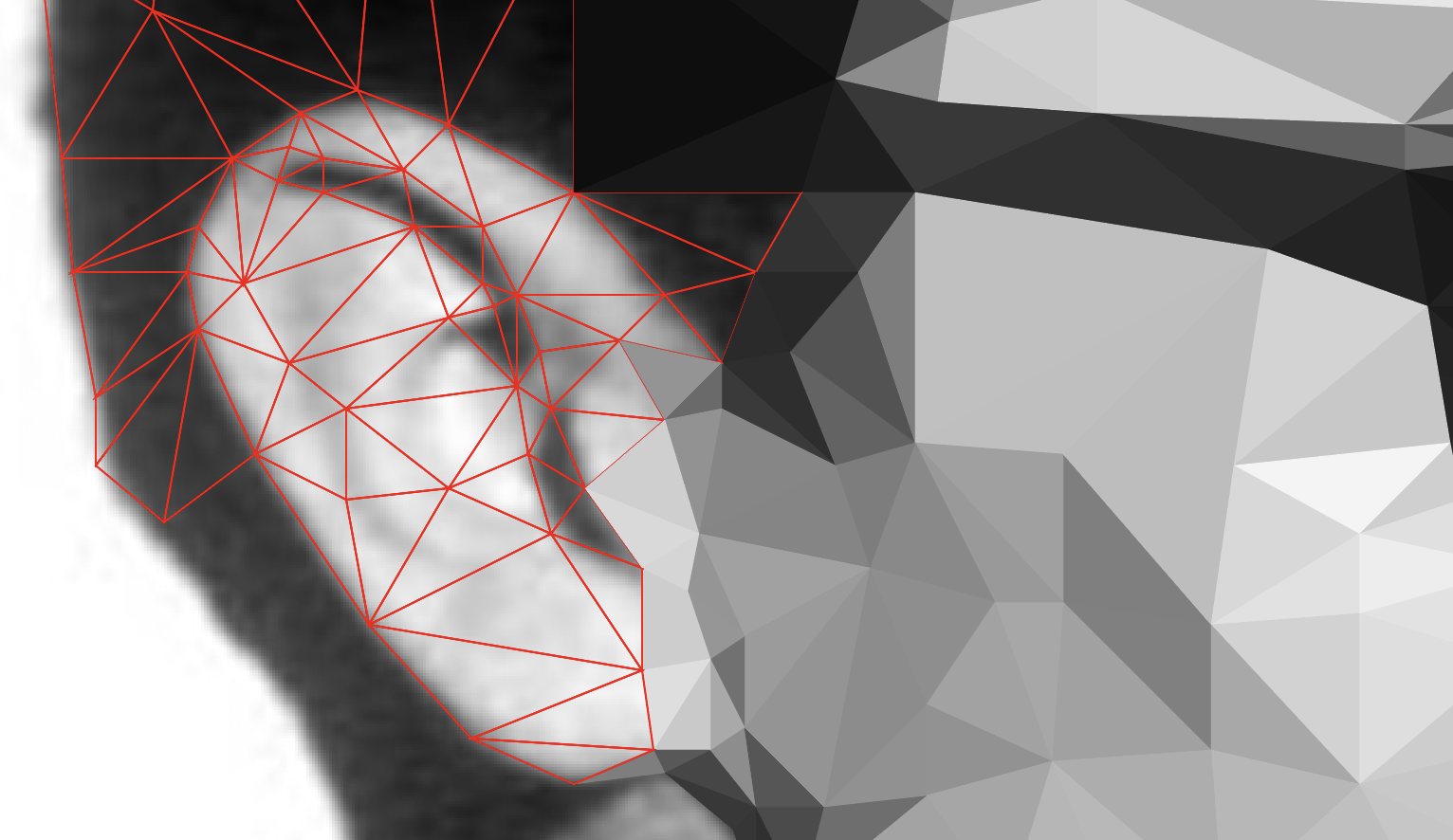 Low Poly Portrait